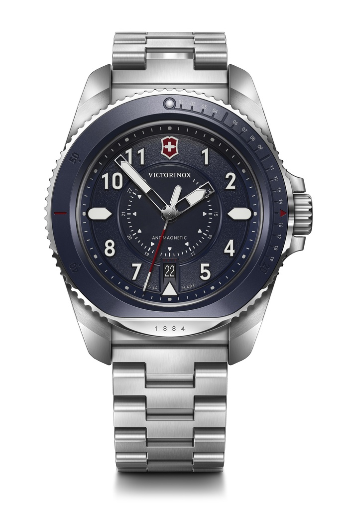Victorinox Journey stalen horloge met quartz uurwerk en saffierglas